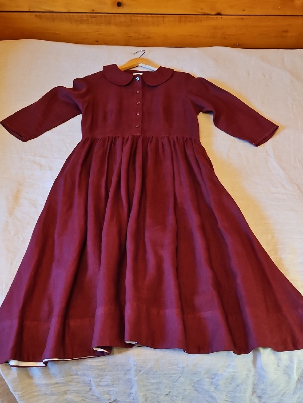 100% Linen Dress M